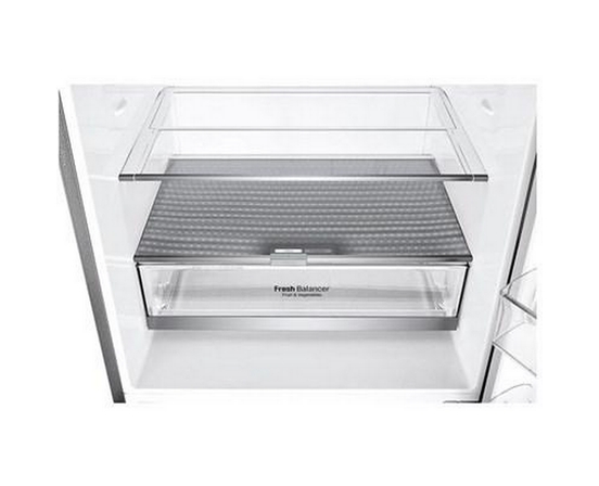 LG 28-Inch, 14.7 Cu.Ft. Counter-Depth Bottom Freezer Refrigerator With Multi-Air Flow Cooling - LBNC15251V