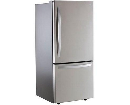 LG 30-Inch, 22.1 Cu.Ft. Freestanding Bottom Freezer Refrigerator With Multi-Air Flow System - LRDNS2200S