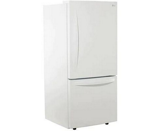 LG 30-Inch, 22.1 Cu.Ft. Freestanding Bottom Freezer Refrigerator With Multi-Air Flow System - LRDNS2200W