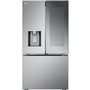 LG 36-Inch, 26 Cu. Ft. Counter-Depth Max™ French 3-Door Refrigerator With Mirror Instaview® - LRYKC2606S