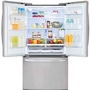 LG 36-Inch 27.7 Cu. Ft. 3-Door French Door Refrigerator With Smart Diagnosis - LRFS28XBS
