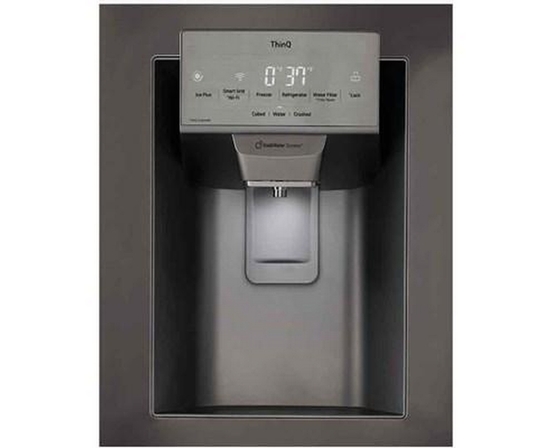 LG 36-Inch 27.7 Cu. Ft. 3-Door French Door Refrigerator With Smart Diagnosis - LRFS28XBD