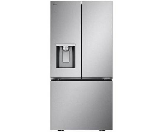 LG 33-Inch, 20 Cu. Ft. French 3-Door Refrigerator With Smart Diagnosis - LF20C6330S