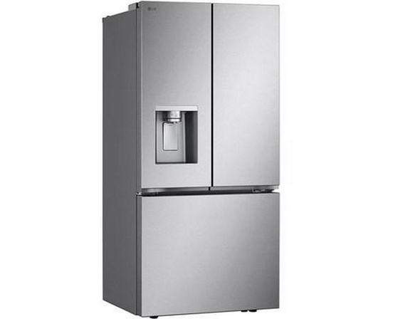 LG 33-Inch, 20 Cu. Ft. French 3-Door Refrigerator With Smart Diagnosis - LF20C6330S