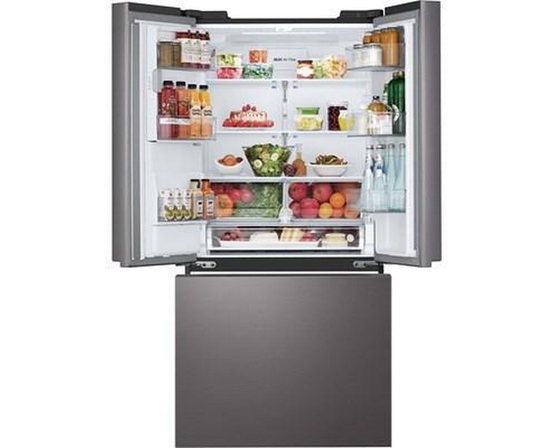 LG 33-Inch 24.5 Cu. Ft. 3-Door French Door Refrigerator - LF25S6330D