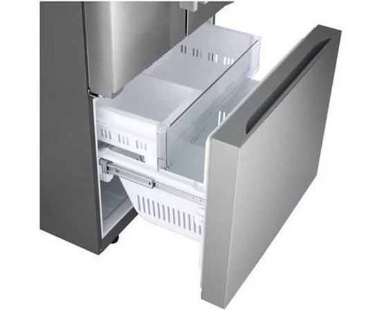 LG 25 Cu.Ft. 3-Door French Door Refrigerator With Hybrid Handle Design - LF25H6200S