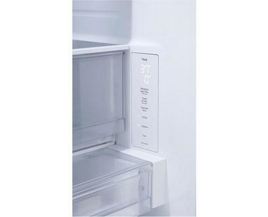 LG 36-Inch, 25 Cu. Ft Counter-Depth French 3-Door Refrigerator With Ice Maker And Water Dispenser - LF25Z6211S