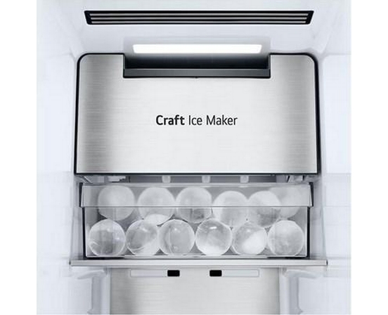 LG 36-Inch, 27 Cu.Ft. Side-By-Side Refrigerator With Craft Ice® - LL27T3530S