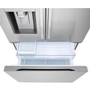 LG 24-Inch, 23.7 Cu. Ft. Counter-Depth Max™ French 3-Door Refrigerator With Zero Clearance™ - LF24Z6330S