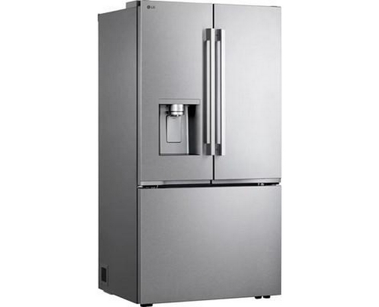LG 24-Inch, 23.7 Cu. Ft. Counter-Depth Max™ French 3-Door Refrigerator With Zero Clearance™ - LF24Z6330S