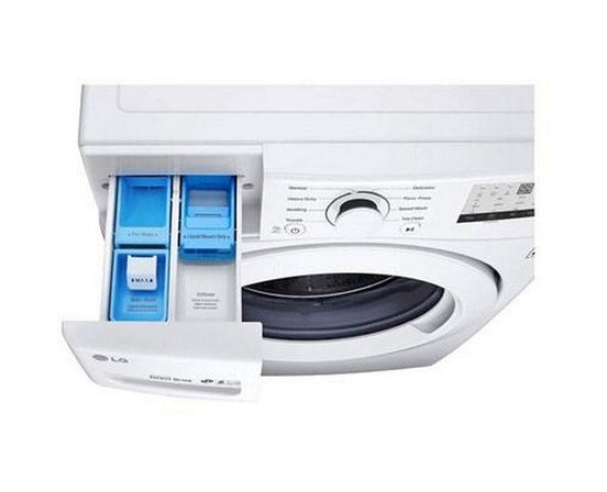 LG 4.5 Cu.Ft. Front Loading Washer With 6Motion™ Technology - WM3400CW