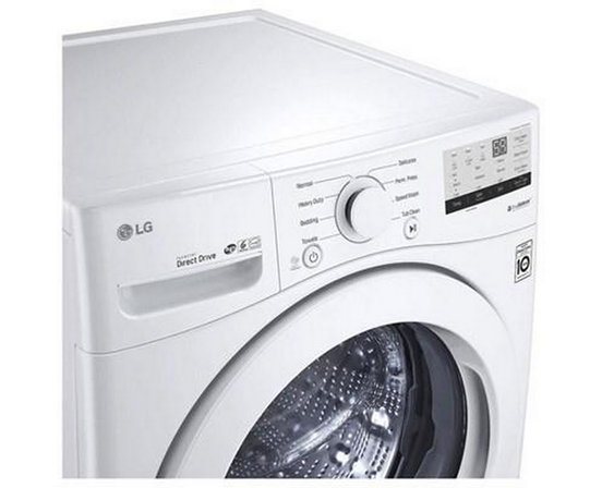 LG 4.5 Cu.Ft. Front Loading Washer With 6Motion™ Technology - WM3400CW