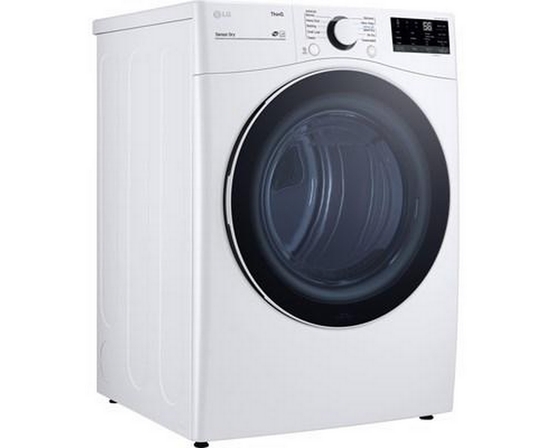 LG 7.4 Cu.Ft. Electric Dryer With Thinq® Technology - DLE3600W