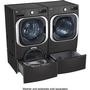 LG 9.0 Cu. Ft. Electric Dryer With Steam And Built-In Intelligence - DLEX8900B