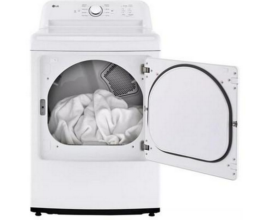 LG 7.3 Cu. Ft. Electric Dryer With Smart Diagnosis - DLE6100W