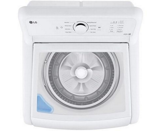 LG 4.1 Cu. Ft. Top Loading Washer With Smart Diagnosis - WT6105CW