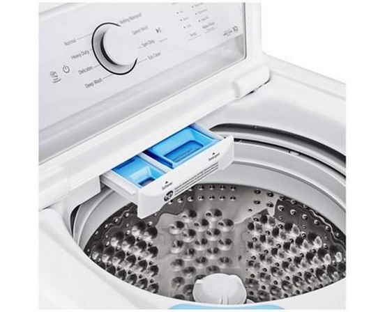 LG 4.1 Cu. Ft. Top Loading Washer With Smart Diagnosis - WT6105CW
