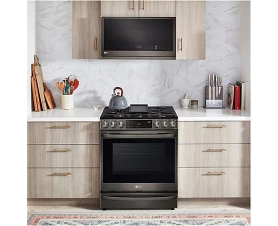 LG 2.1 Cu. Ft. Wi-Fi Enabled Over-The-Range Microwave Oven With Easyclean® - MVEL2137D