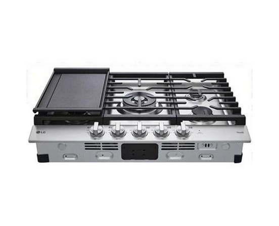 LG 30-Inch Built-In Gas Cooktop With Thinq® Technology - CBGJ3027S