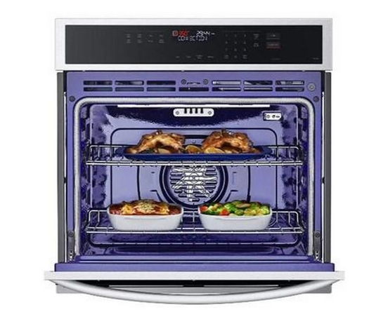 LG 30-Inch, 4.7 Cu. Ft. Built-In Single Wall Oven With Convection Technology - WSEP4723F