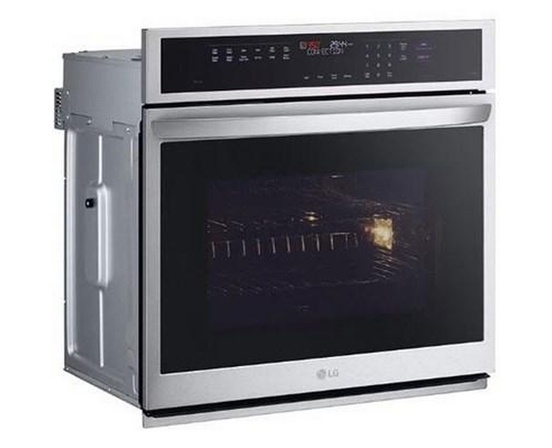 LG 30-Inch, 4.7 Cu. Ft. Built-In Single Wall Oven With True Convection Technology - WSEP4727F