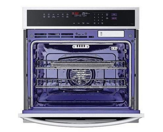 LG 30-Inch, 4.7 Cu. Ft. Built-In Single Wall Oven With True Convection Technology - WSEP4727F