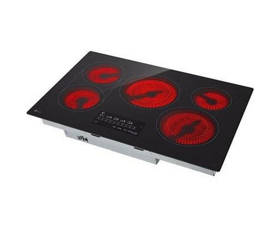 LG 30-Inch Built-In Smart Electric Cooktop With 5 Elements -