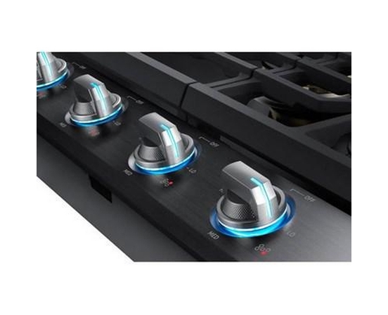 Samsung 36-Inch Built-In Gas Cooktop With Wi-Fi And Bluetooth Connected - NA36N7755TG/AA