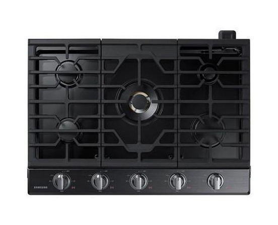 Samsung 30-Inch Built-In Gas Cooktop With Wi-Fi Connectivity - NA30N7755TG/AA