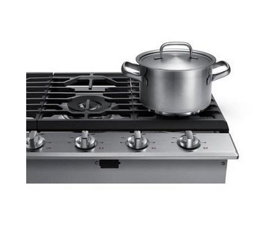 Samsung 30-Inch Built-In Gas Cooktop With Wi-Fi Connectivity - NA30N6555TS/AA
