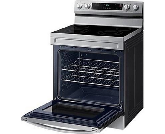 Samsung 30-Inch Freestanding Electric Range With Wi-Fi Connect - NE63A6111SS/AC