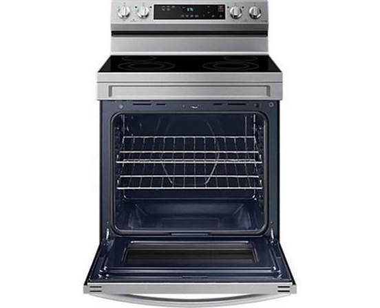 Samsung 30-Inch Freestanding Electric Range With Wi-Fi Connect - NE63A6111SS/AC