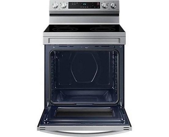 Samsung 30-Inch Freestanding Electric Range With Wi-Fi Connect - NE63A6111SS/AC