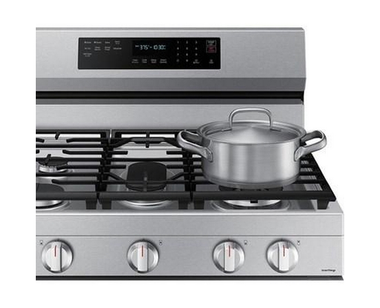 Samsung 30-Inch Freestanding Gas Range With Wi-Fi Connect - NX60A6711SS/AA