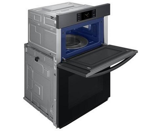Samsung Bespoke 30-Inch, 7.0 Cu.Ft. Built-In Combination Wall Oven - NQ70CG700DMTAA