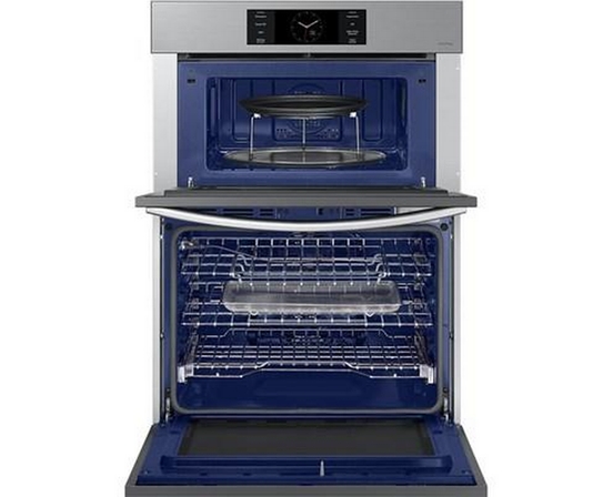 Samsung Bespoke 30-Inch, 7.0 Cu. Ft. Built-In Combination Wall Oven - NQ70CG700DSRAA