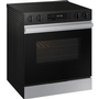 Samsung 6.3 Cu. Ft. Bespoke Smart Slide-In Electric Range - NSE6DG8100SR/AC