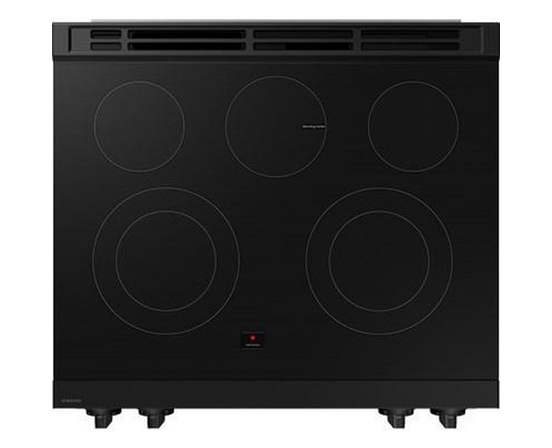 Samsung 6.3 Cu. Ft. Bespoke Smart Slide-In Electric Range - NSE6DG8100SR/AC