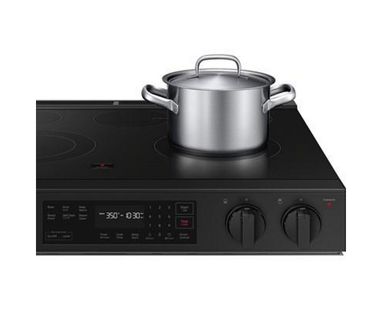 Samsung 6.3 Cu. Ft. Bespoke Smart Slide-In Electric Range - NSE6DG8100SR/AC