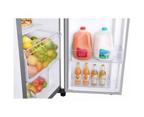 Samsung 36-Inch, 21.5 Cu.Ft. Counter-Depth Side-By-Side Refrigerator With Family Hub™ - RS22T5561SR/AC