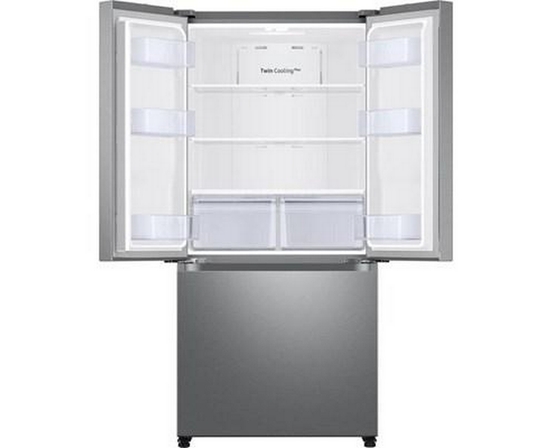 Samsung 18 Cu. Ft. Counter-Depth French 3-Door Refrigerator - RF18A5101SR/AA