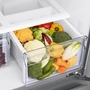 Samsung 18 Cu. Ft. Counter-Depth French 3-Door Refrigerator - RF18A5101SR/AA