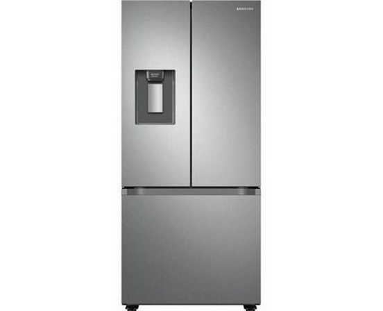 Samsung 30-Inch, 22 Cu.Ft. French 3-Door Refrigerator With Water Dispensing System - RF22A4221SR/AA