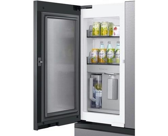 Samsung Bespoke 36-Inch, 28.8 Cu.Ft. 4-Door Refrigerator With Dual Ice Maker - RF29BB8600QLAA