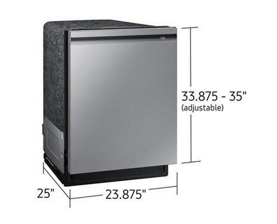 Samsung Built-In Dishwasher With Wi-Fi Connectivity - DW80B6060US/AC
