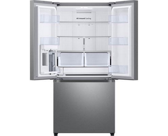 Samsung 33-Inch, 24.5 Cu. Ft. French 3-Door Refrigerator With Beverage Center™ - RF25C5551SR/AA