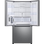 Samsung 33-Inch, 24.5 Cu. Ft. French 3-Door Refrigerator With Beverage Center™ - RF25C5551SR/AA