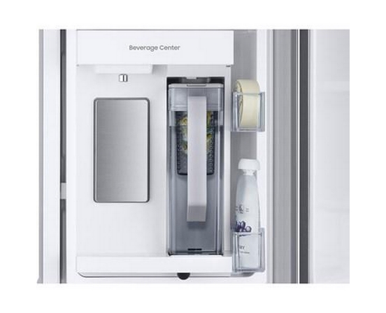 Samsung 33-Inch, 24.5 Cu. Ft. French 3-Door Refrigerator With Beverage Center™ - RF25C5551SR/AA