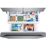 Samsung 33-Inch, 24.5 Cu. Ft. French 3-Door Refrigerator With Beverage Center™ - RF25C5551SR/AA