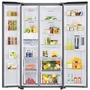 Samsung Bespoke 36-Inch, 22.6 Cu. Ft. Counter-Depth Side-By-Side Refrigerator With Beverage Center™ - RS23CB760012AA